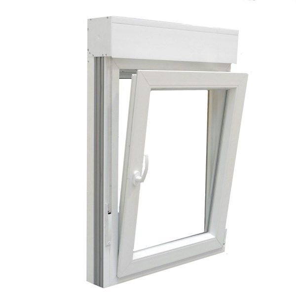 Ventana PVC 1 hoja blanca oscilobatiente